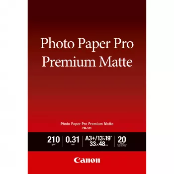 Canon PM-101 Premium Matt Φωτογραφικό χαρτί A3 Plus – 20 φύλλα