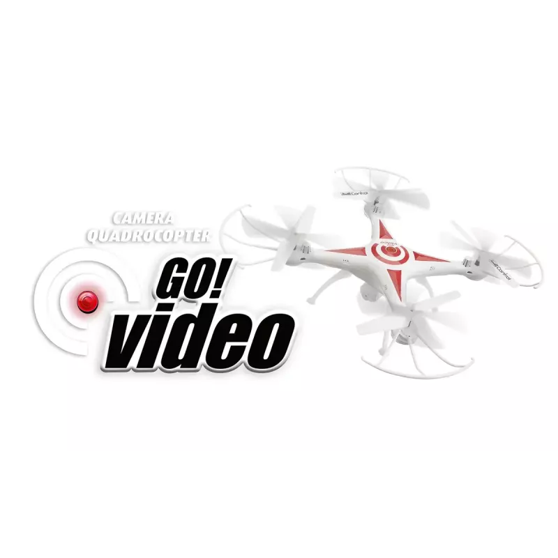 Revell 23858 κάμερα drone quadrocopter GO! VIDEO 2.4 GHz RTF κόκκινο/λευκό