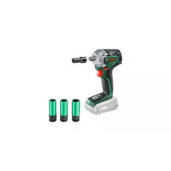 Bosch UniversalImpactDrive 18V-350 (Bare tool + Hex-Adapter + 3 καρυδάκια 17, 19, 21 mm)