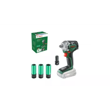 Bosch UniversalImpactDrive 18V-350 (Bare tool + Hex-Adapter + 3 καρυδάκια 17, 19, 21 mm)