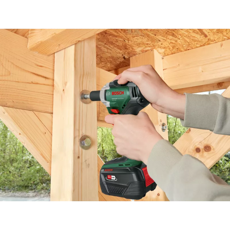 Bosch UniversalImpactDrive 18V-350 (Bare tool + Hex-Adapter + 3 καρυδάκια 17, 19, 21 mm)