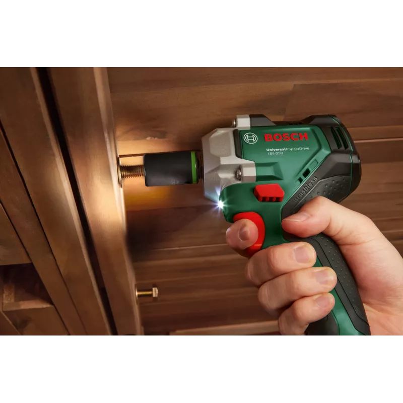 Bosch UniversalImpactDrive 18V-350 (Bare tool + Hex-Adapter + 3 καρυδάκια 17, 19, 21 mm)
