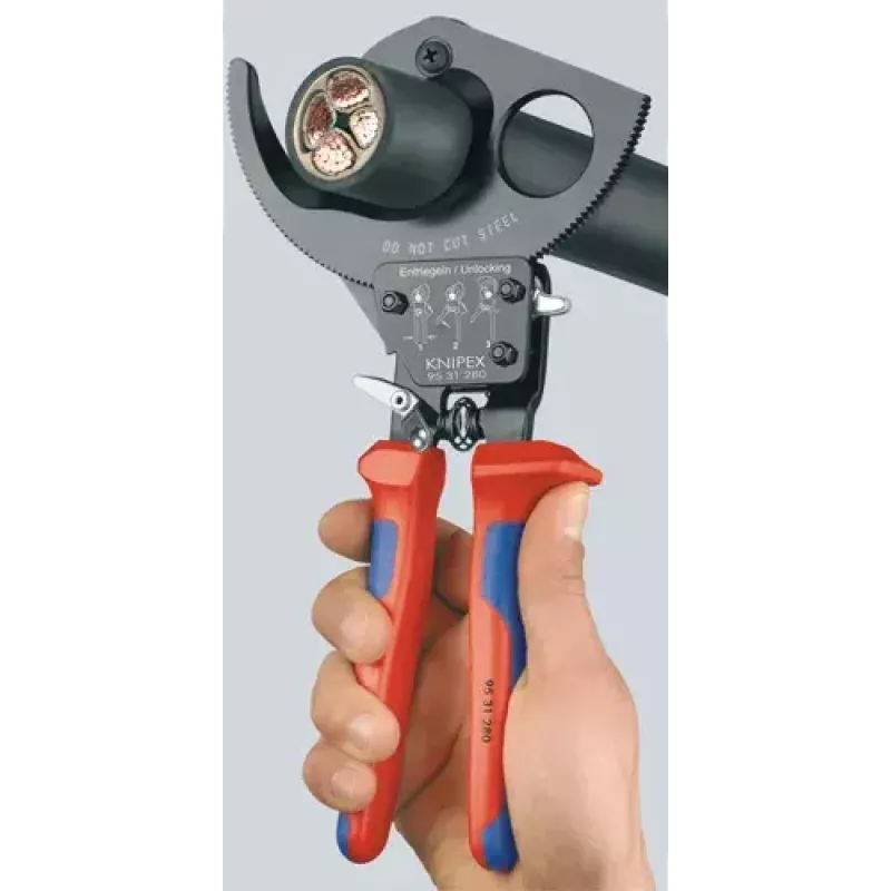 Χειροκίνητος κόφτης καλωδίων Knipex 95 36 250