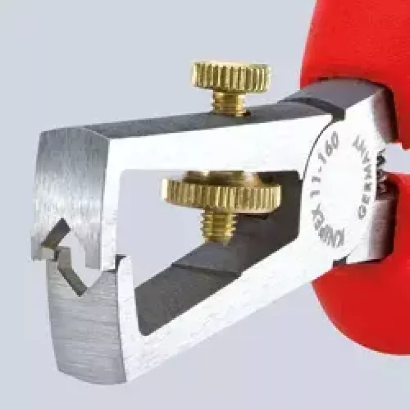 Μονωμένη πένσα απογύμνωσης Knipex 11 06 160 T με ελατήριο, 160 mm