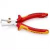 Μονωμένη πένσα απογύμνωσης Knipex 11 06 160 T με ελατήριο, 160 mm