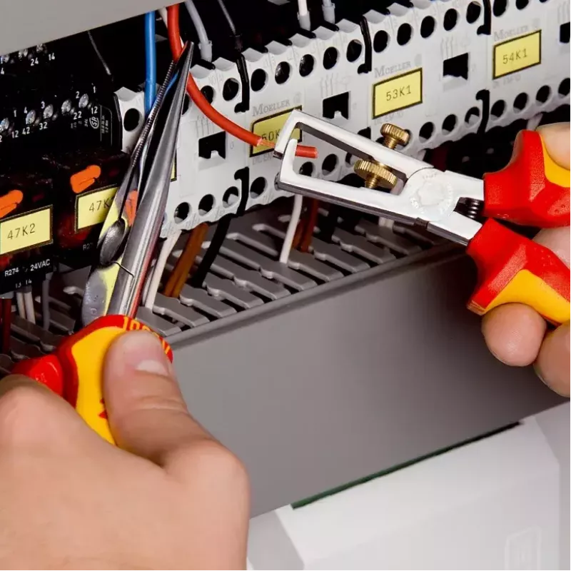 Μονωμένη πένσα απογύμνωσης Knipex 11 06 160 T με ελατήριο, 160 mm