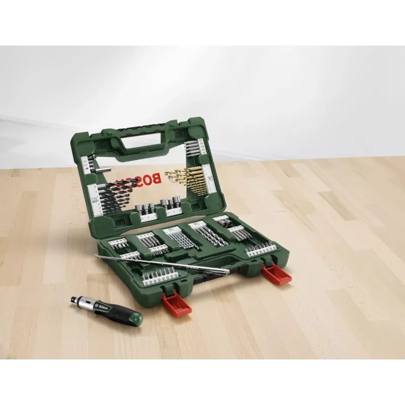 Bosch 2 607 017 195 Τρυπάνι Σετ τρυπανιών 91 τεμ.