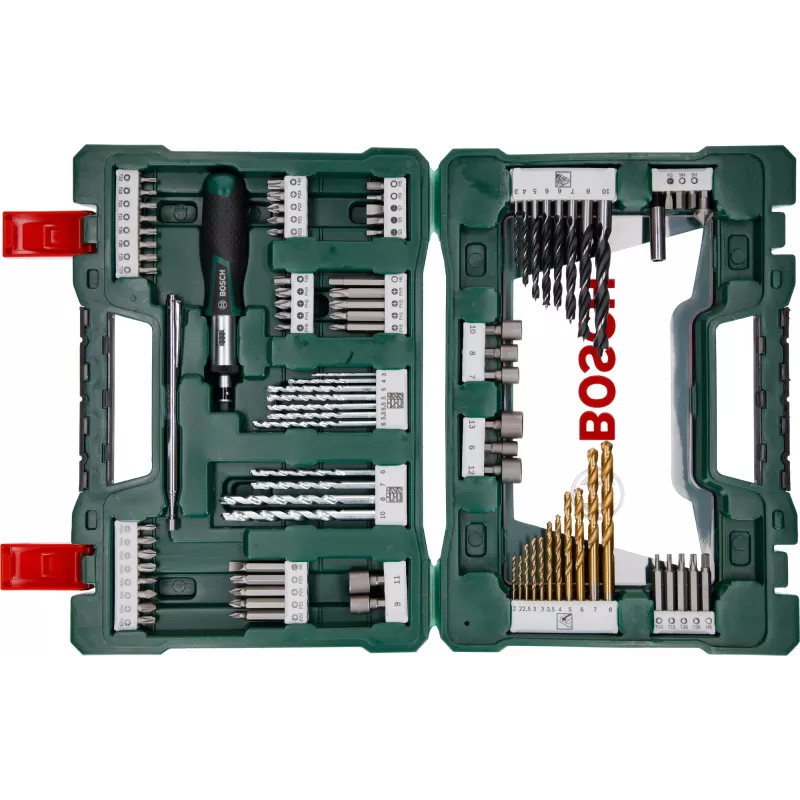 Bosch 2 607 017 195 Τρυπάνι Σετ τρυπανιών 91 τεμ.