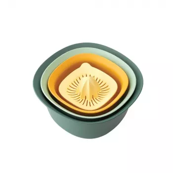 Σετ Brabantia Tasty+ Στοιβαζόμενο 3,2L Μπλε Πράσινο Κίτρινο