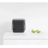 Κάδος απορριμμάτων Brabantia 109720 6L ορθογώνιος γκρι