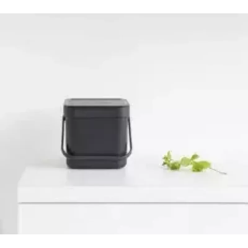 Κάδος απορριμμάτων Brabantia 109720 6L ορθογώνιος γκρι