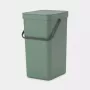 Κάδος απορριμμάτων Brabantia 129827 16L ορθογώνιος πλαστικός πράσινος