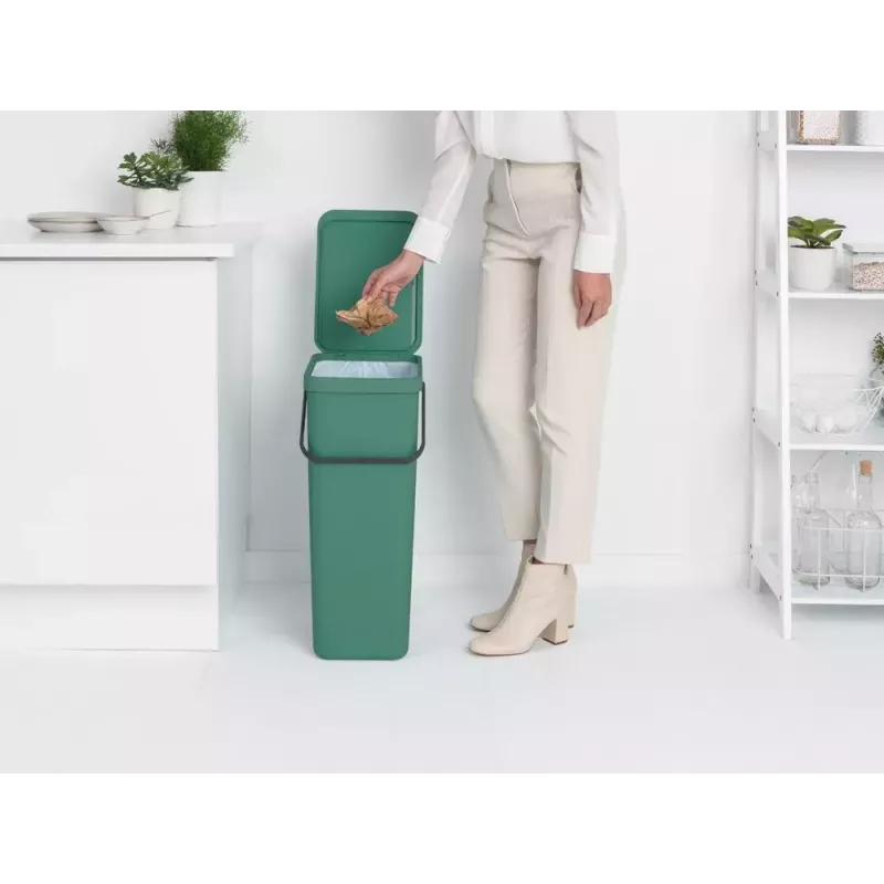 Brabantia Sort & Go 40 L ορθογώνιος πράσινος