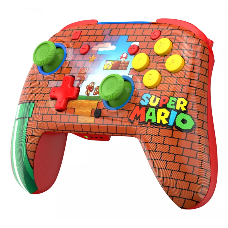 Turtle Beach Rematch ασύρματος χειριστήριο για Nintendo Switch, Mario Bricks Reveal