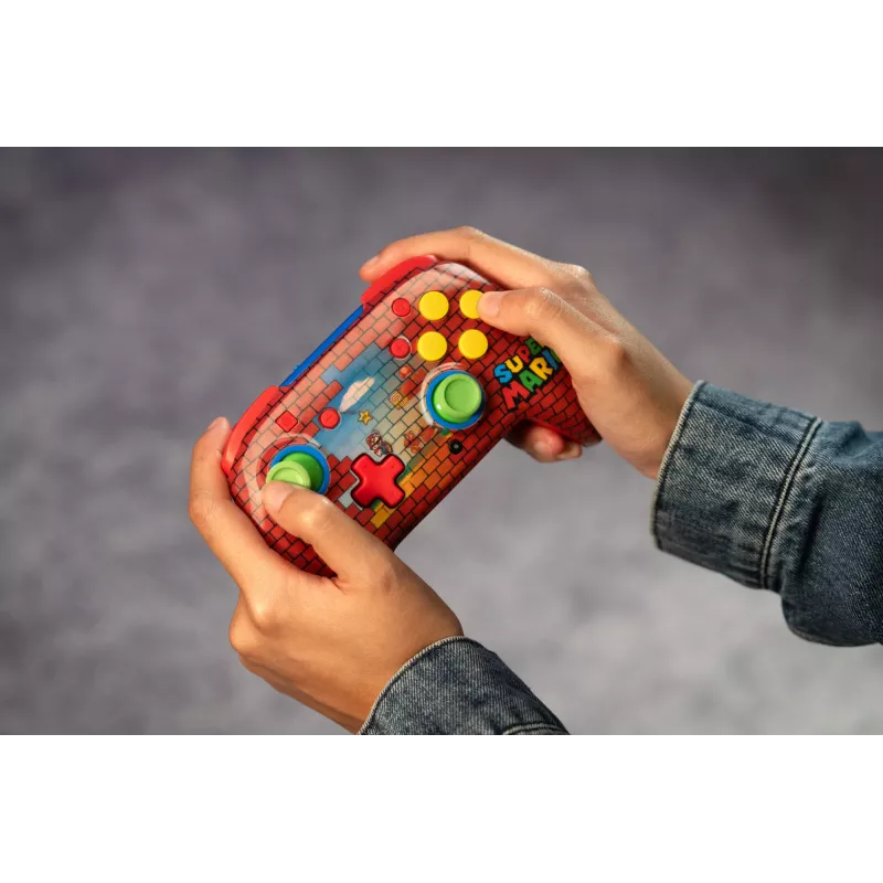 Turtle Beach Rematch ασύρματος χειριστήριο για Nintendo Switch, Mario Bricks Reveal
