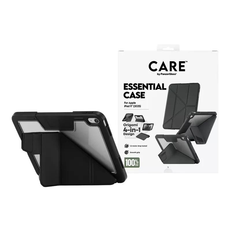 Θήκη tablet PanzerGlass TPU Essential Case για iPad 11 (2025) – μαύρη