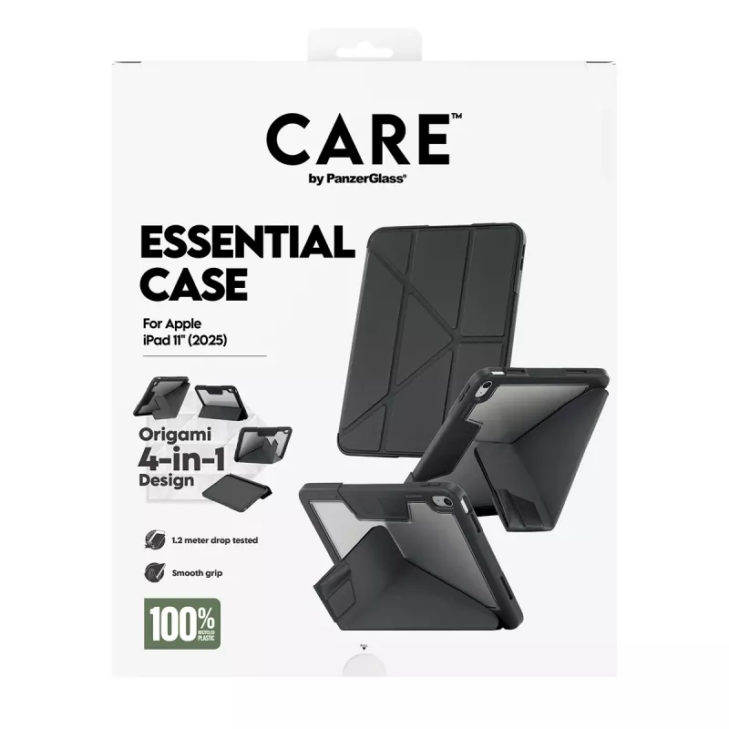 Θήκη tablet PanzerGlass TPU Essential Case για iPad 11 (2025) – μαύρη