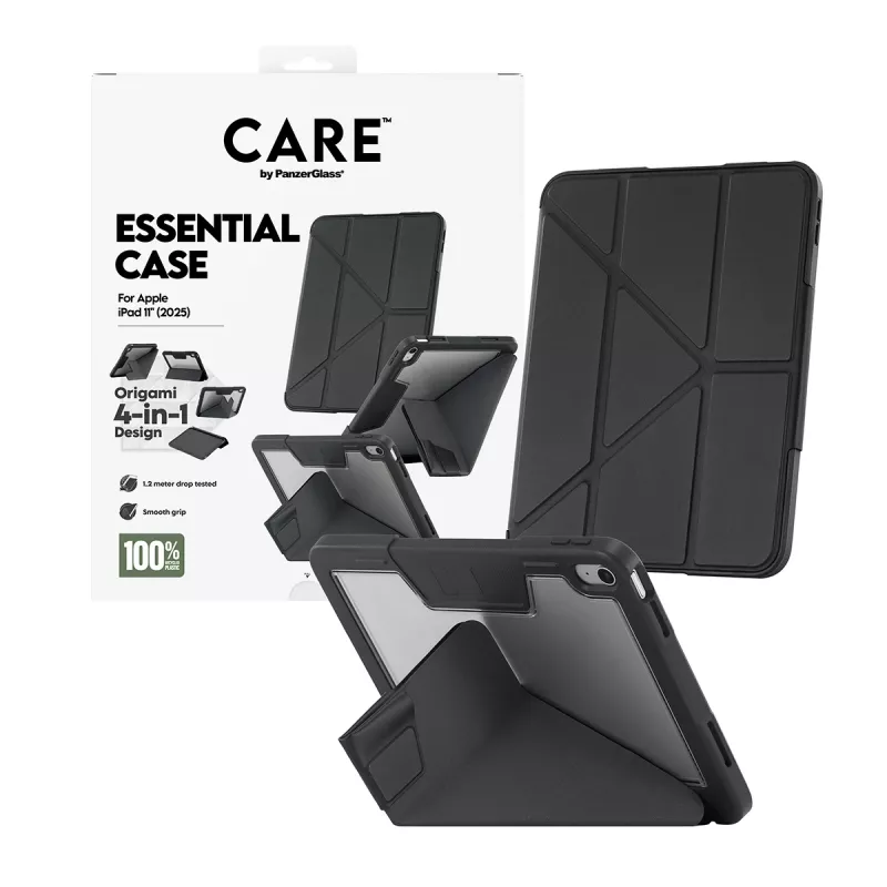 Θήκη tablet PanzerGlass TPU Essential Case για iPad 11 (2025) – μαύρη