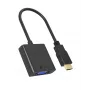 Προσαρμογέας HDMI σε VGA IcyBox IB-AC502a — HDMI A (βύσμα αρσενικό) σε VGA (υποδοχή θηλυκή) προσαρμογέας