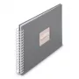 Hama 00009837 φωτογραφικό άλμπουμ γκρι 50 φύλλα 10 x 15 σπιράλ βιβλιοδεσία