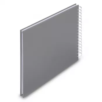 Hama 00009837 φωτογραφικό άλμπουμ γκρι 50 φύλλα 10 x 15 σπιράλ βιβλιοδεσία