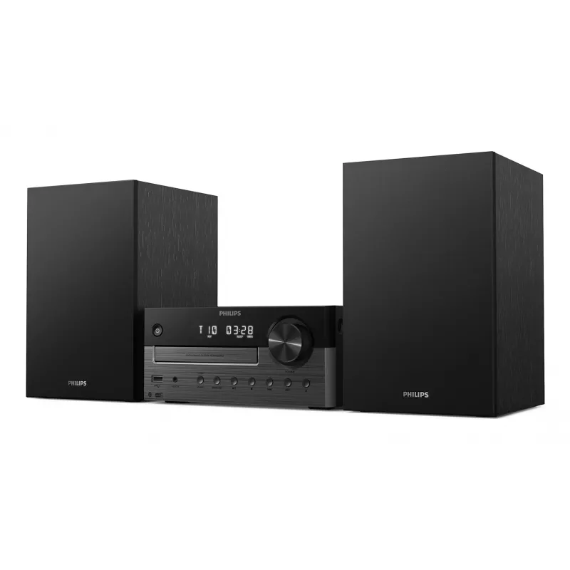 Philips TAM4505M2/12 Σύστημα ήχου σπιτιού Micro-System 80 W Μαύρο, Σκούρο γκρι