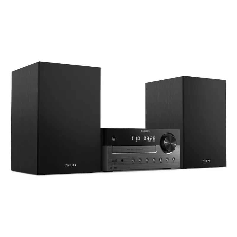 Philips TAM4505M2/12 Σύστημα ήχου σπιτιού Micro-System 80 W Μαύρο, Σκούρο γκρι