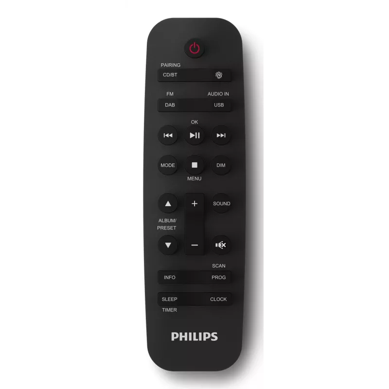 Philips TAM4505M2/12 Σύστημα ήχου σπιτιού Micro-System 80 W Μαύρο, Σκούρο γκρι