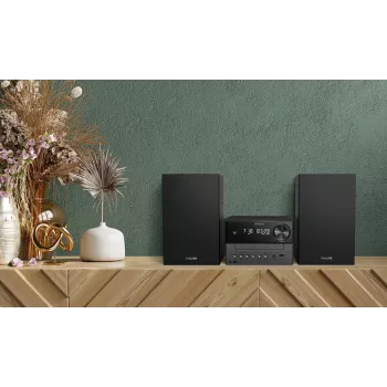 Philips 3000 series TAM3505M2/12 σύστημα ήχου σπιτιού Home Audio Μικροσύστημα 20 W Μαύρο