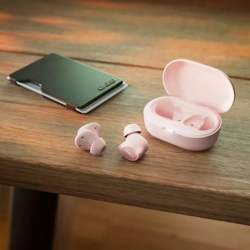 Philips TAT1209PK/00 Ακουστικά/Headset True Wireless Stereo (TWS) In-Ear Κλήσεις/Μουσική Bluetooth Ροζ