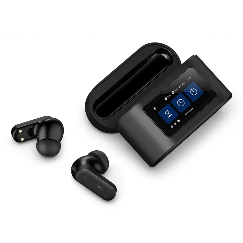Headset Philips TAT6000BK/00 True Wireless Stereo (TWS) Bluetooth In-ear, 20–20000 Hz, 10 m, Μαύρο
