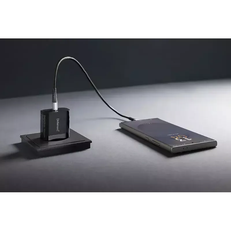 Τροφοδοτικό Intenso W20C 20W USB-C μαύρο