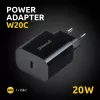Τροφοδοτικό Intenso W20C 20W USB-C μαύρο