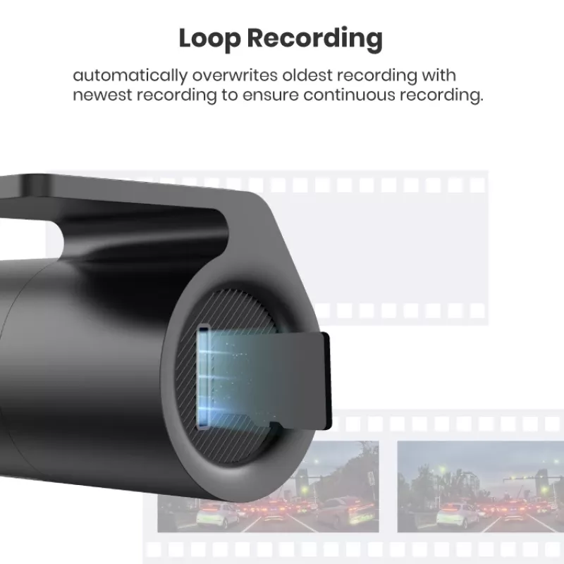 Imou T800 Dashcam 4K Ultra HD Wi-Fi DC μαύρο