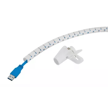 Θήκη καλωδίων Neomounts ADS06-140WH Ø15 mm λευκή για πολλά καλώδια