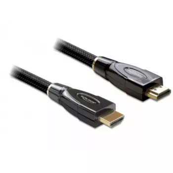 Καλώδιο HDMI DeLOCK 2m αρσενικό/αρσενικό μαύρο