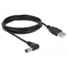 Καλώδιο τροφοδοσίας DeLOCK 85588 USB A 1,5 m Μαύρο