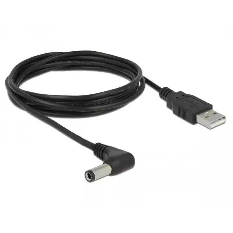 Καλώδιο τροφοδοσίας DeLOCK 85588 USB A 1,5 m Μαύρο