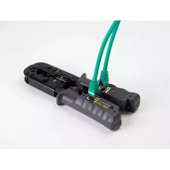 Πένσα πρέσας με απογυμνωτή και tester δικτύου DeLOCK 90510