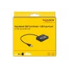 Αναγνώστης καρτών DeLOCK 91756 Μαύρο MicroSD SD MMC USB 5 Mbit/s
