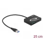 Αναγνώστης καρτών DeLOCK 91756 Μαύρο MicroSD SD MMC USB 5 Mbit/s