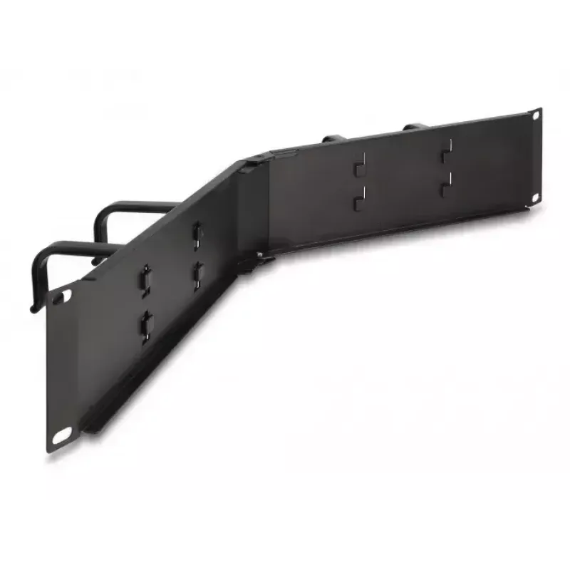 Πάνελ διαχείρισης καλωδίων DELOCK 19 ιντσών 66978 2U γωνιακό μαύρο