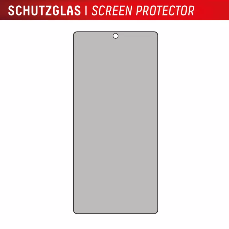 Displex Privacy Screen Protector (10H) για Samsung Galaxy S25 Ultra, Eco-Montagerahmen, Privacy-Filter