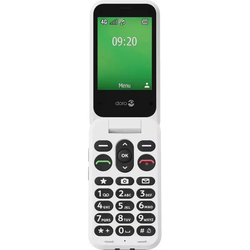 Feature Phone Doro Leva E22 2.8 ίντσες 0,3 MP Μαύρο Λευκό