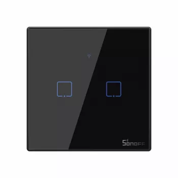 Έξυπνος διακόπτης αφής Sonoff T3 EU TX WiFi RF 433 2 καναλιών – επιτοίχιος έξυπνος διακόπτης, EU touch panel
