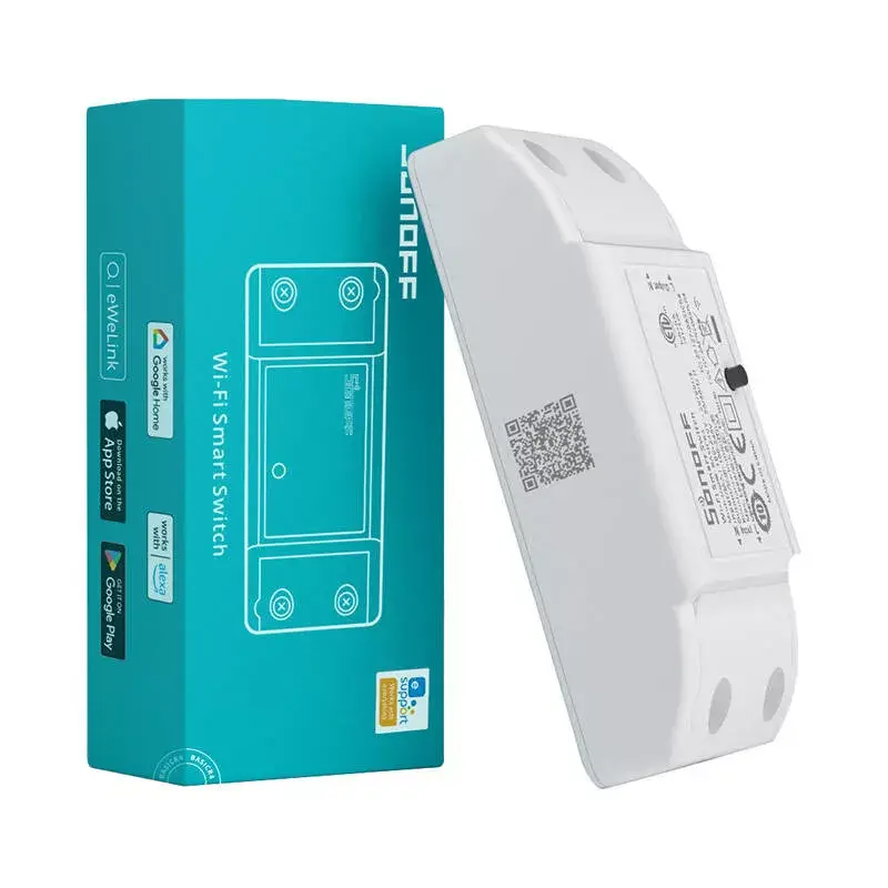 Έξυπνος διακόπτης Sonoff BASICR4 10A ESP32 — μονάδα ρελέ Wi‑Fi για οικιακό αυτοματισμό