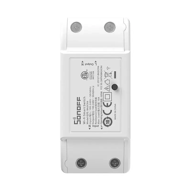 Έξυπνος διακόπτης Sonoff BASICR4 10A ESP32 — μονάδα ρελέ Wi‑Fi για οικιακό αυτοματισμό