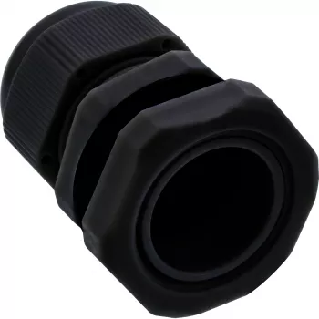 Στυπιοθλίπτης καλωδίου InLine 44010B PG 7, IP68, 3,5–6 mm, νάιλον με παρέμβυσμα νεοπρενίου, μαύρος, 10 τεμ.