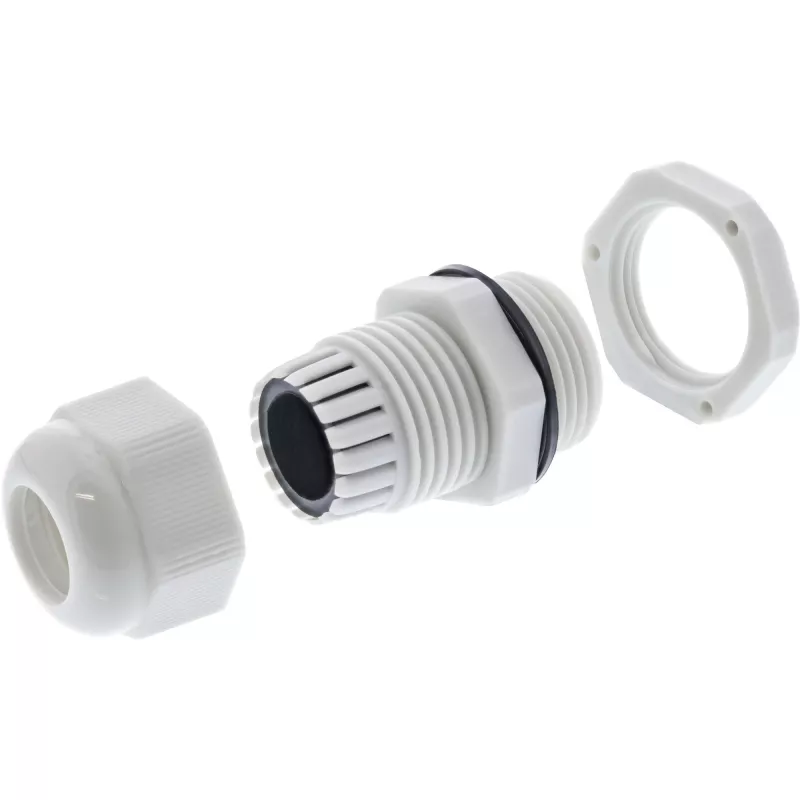 InLine στυπιοθλίπτης καλωδίου νάιλον IP68 4 - 8 mm γκρι 10 τεμ.