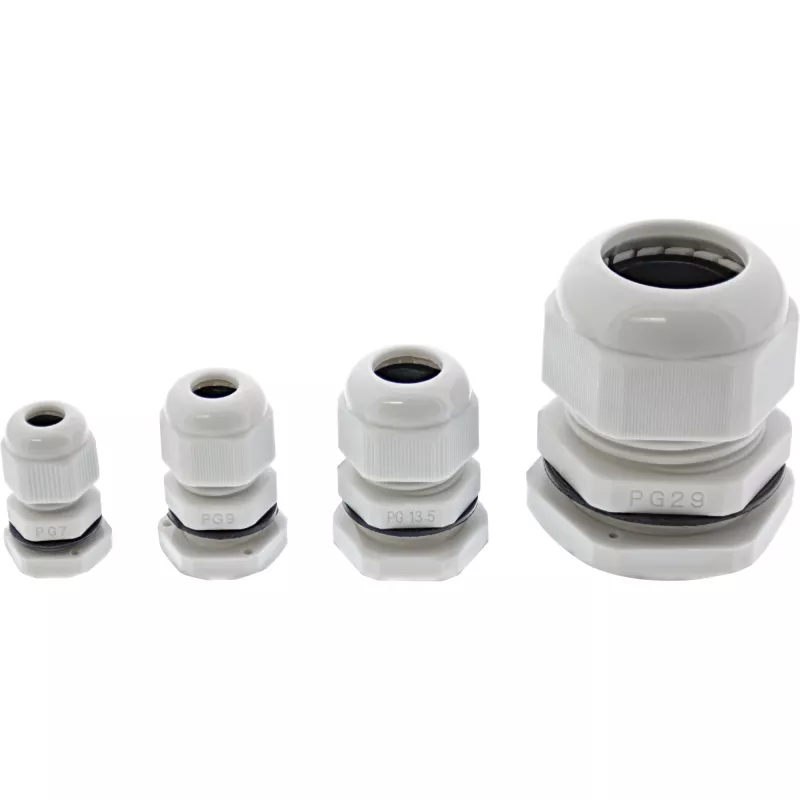 InLine στυπιοθλίπτης καλωδίου νάιλον IP68 3,5 - 6 mm γκρι 10 τεμ.